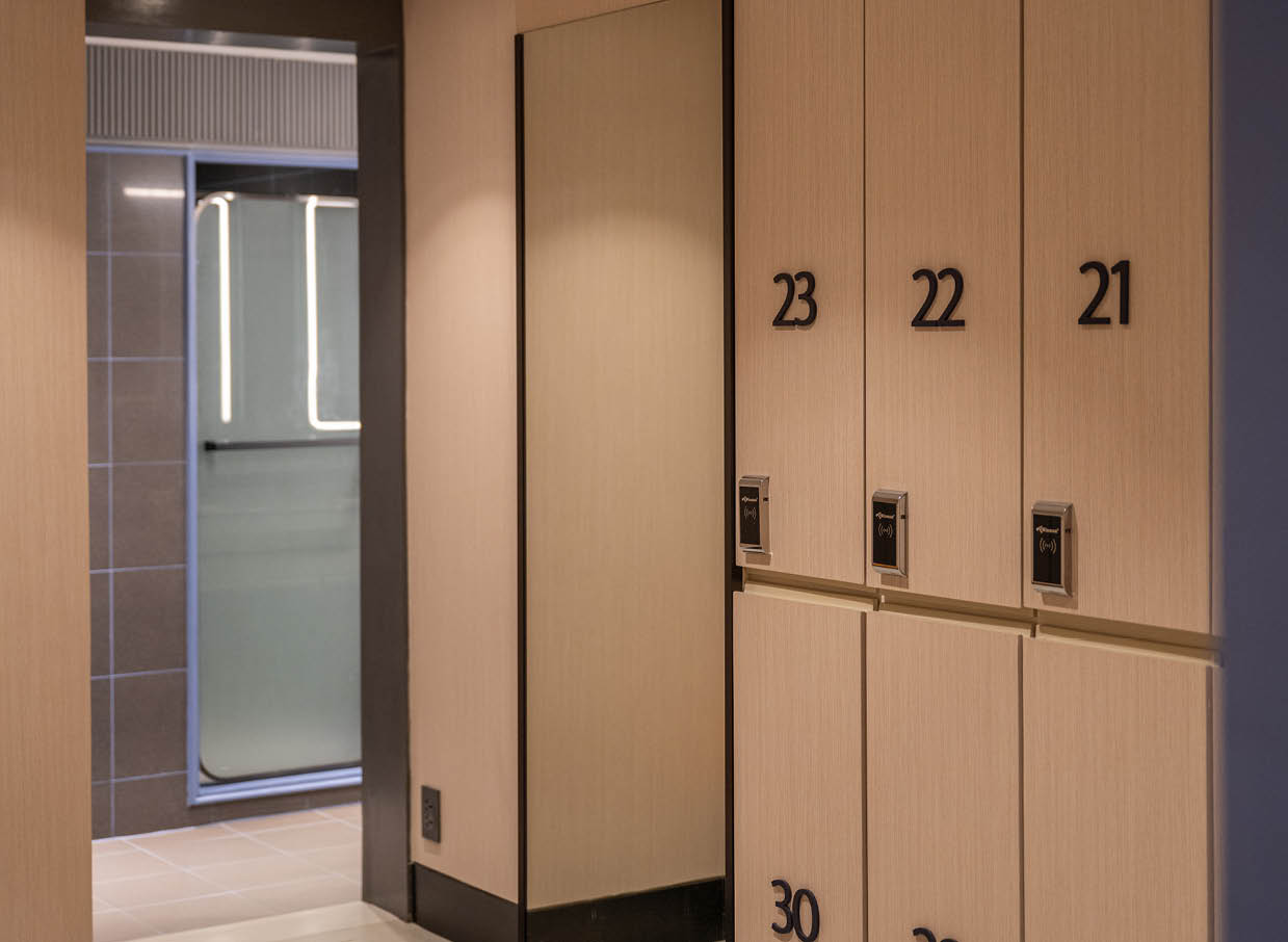 Changing Room Lockers