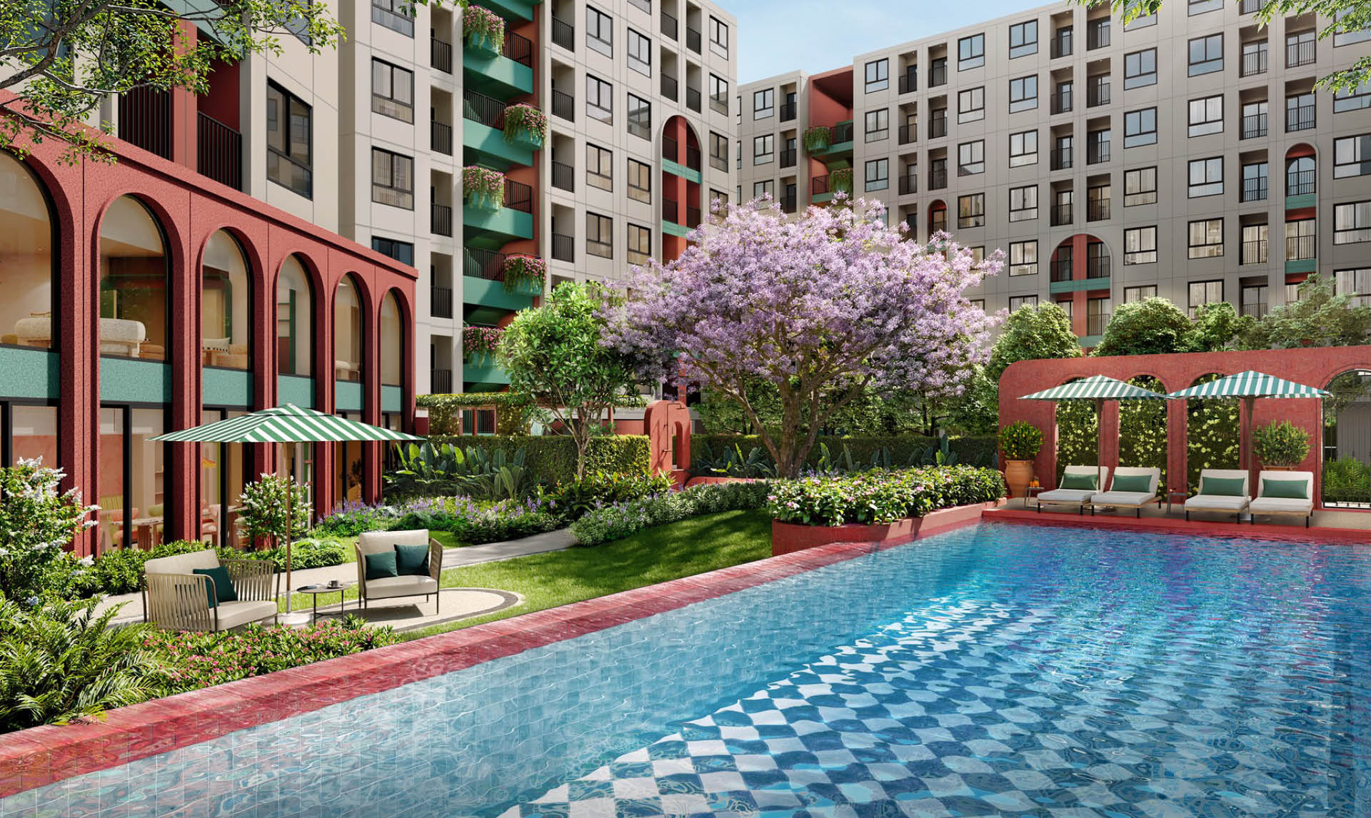 dcondo Vite Pothisan — pool and facilities