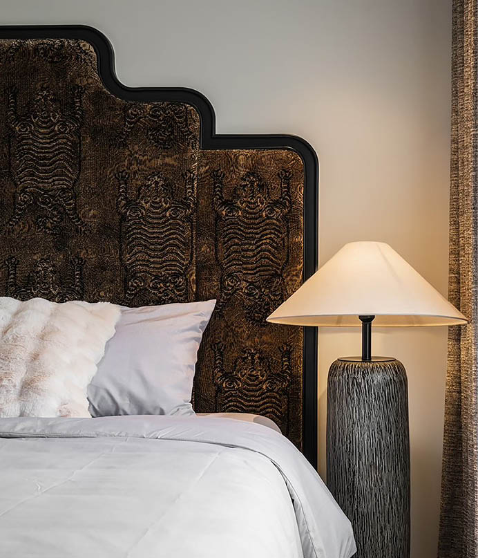 HEADBOARD · JIM THOMPSON TIGER FABRIC
